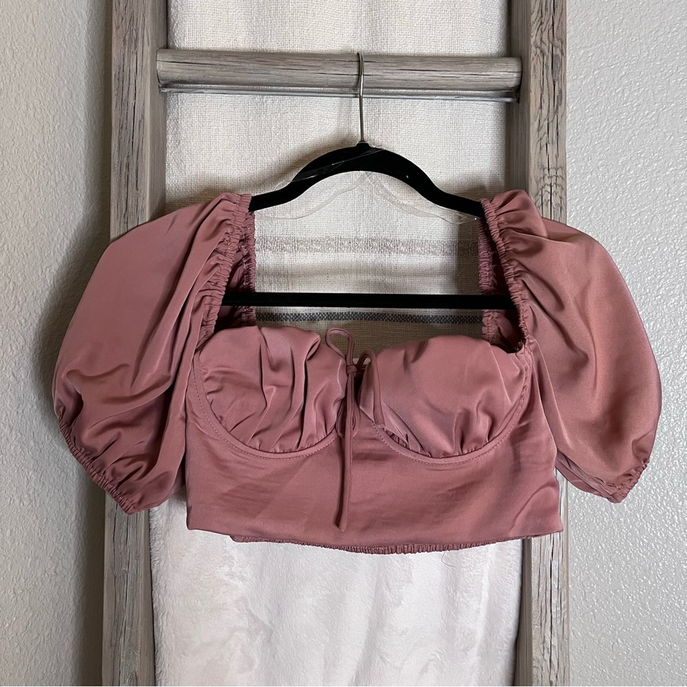 Crop top blouse!